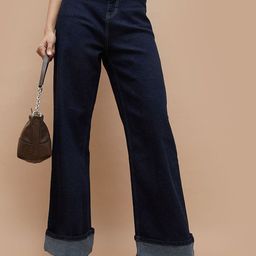 Fame Forever by Lifestyle Women Regular Fit Mid-Rise Low Distress Jeans-image-93