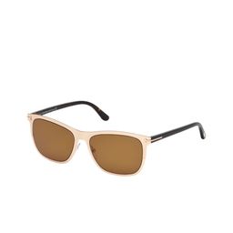 Tom Ford Men UV Protected Square Sunglasses FT0526 55 28E-image-41