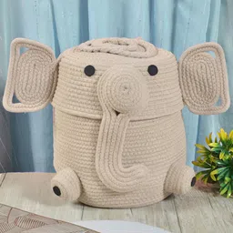 FABINALIV Beige Set of 1 Reusable Multi-Utility Organisers-5