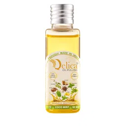 Qelica Pure & Natural Oil Pulling Mouthwash with Vitamin E - 50 ml - Coco Mint-image-31