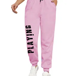 TABADTOD Women Printed Relaxed Mid-Rise Joggers Trousers-picture-15