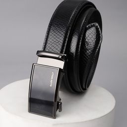 Allen Solly Men Textured Leather Formal Belt-picture-4