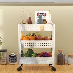 RUBOXA Silver-Toned 3-Tier Stainless Steel Multi-Purpose Kitchen Organizer-picture-43