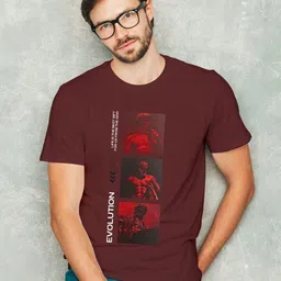 Zenroz Men Graphic Printed Round Neck T-shirt-picture-43