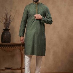 Ethnic India Men Ethnic Motifs Printed Kurta-image-68