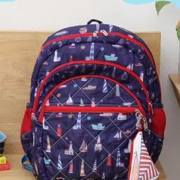 ROSADA Kids Geometric Backpack-37
