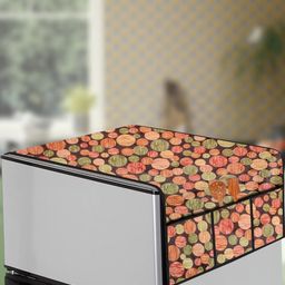 The Furnishing Tree Multi-Coloured Printed Refrigerator Cover-image-51