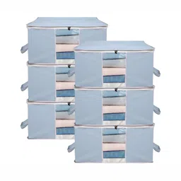 ANKIT INTERNATIONAL Grey Set of 6 Super Strong Multi-Utility Organisers-12
