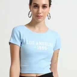 CORSICA Print Cotton Crop Top-picture-14