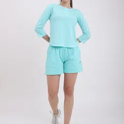 Blue Ronin Women High-Rise Shorts-picture-31