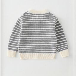 Hopscotch Boys Polyester Striped Sweaters-picture-8