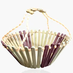 Handcrafted Wooden Foldable Fruit Basket Bamboo Fruit & Vegetable Basket-image-81