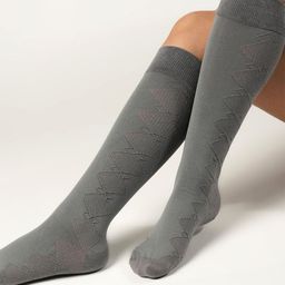 Theater Women Patterned Calf Length Socks-53