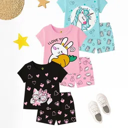 YK Girls Multi Clothing Set-1