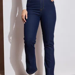 DRAPE AND DAZZLE Women Slim bootcut High-Rise Jeans-image-78