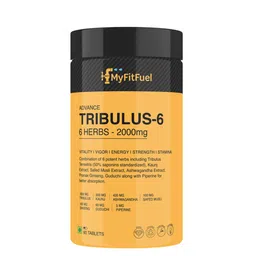 MyFitFuel Advance Tribulus-6 Herbs 2000mg-60 Tablets-25