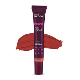 Hilary Rhoda Highly Pigmented & Dewy Finish Quick Cream Blush 20Ml-Red Alert-05-36