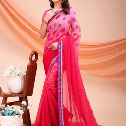 Pandadi Saree Gotta Patti Poly Georgette Sarees-image-13