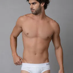 PUMP CLUB Mid-Rise Classic Basic Briefs ART5002-White-M-picture-10