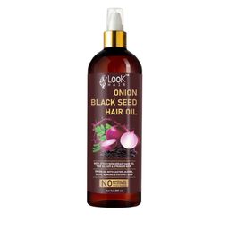 LOOK HAIR Onion Black Seed Oil With Castor, Jojoba - 200 ml-56