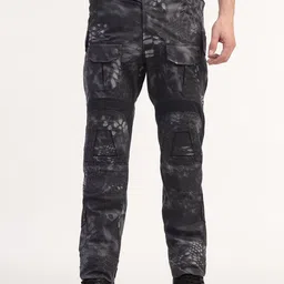 MOUNTMILLER Men Camouflage Printed Trousers-picture-18
