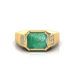 RRVGEM Emerald 10.25 Ratti Ring-56