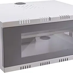 DVR Rack 1U CCTV/DVR/NVR Cabinet Box Wall Mount with Lock/Server Rack-Foldable Iron Wall Shelf-image-38