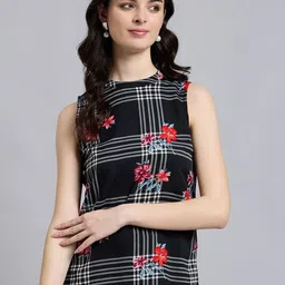 THE FAB FACTORY Women Printed Crepe Top-picture-18