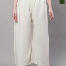Valles365 by S.C. Women 2 Flared Palazzos-image-55