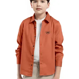 LIMDILEVEN Boys Standard Spread Collar Casual Shirt-image-50