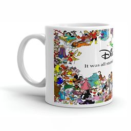 Mr UVD White & Black Disney Printed Ceramic Cup 350ml-image-59
