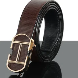 Killer Men Textured Reversible Formal Belt-picture-20