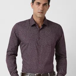 Van Heusen Men Slim Fit Floral Printed Shirt-image-9