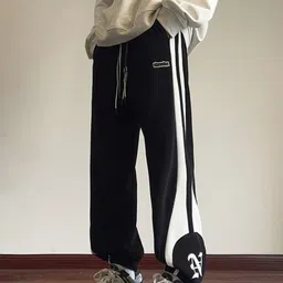 KPOP Men Striped Original Trousers-image-84