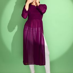 KALINI Georgette Kurta-39