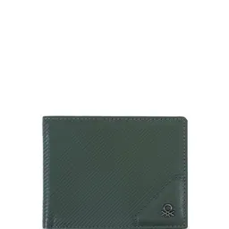 United Colors of Benetton Textured Leather Two Fold Wallet-picture-12