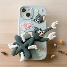 CASE CREATION Cartoon Characters Printed iPhone 14 Pro Bumper Case Mobile Accessories image 2