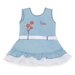 BAESD Denim Fit & Flare Dress-image-88