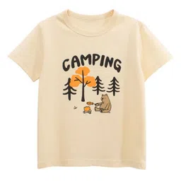 StyleCast x Revolte Boys Typography Printed Round Neck Short Sleeves Cotton T-shirt-picture-23