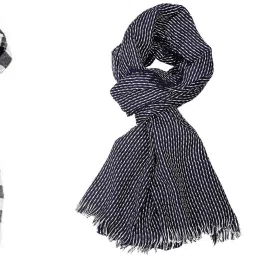 Self Design Pure Cotton Men Multicolor Fancy Scarf-image-23