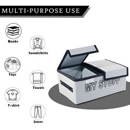 Aura Grey Set of 1 Regular Multi-Utility Organisers image 5