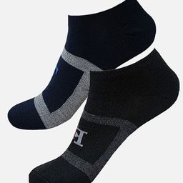 StyFun Men Pack Of 2 Patterned Moisture-Wicking Ankle Length Socks-74