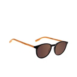 Chilli Beans Unisex Half Rim Round Sunglasses with UV Protected Lens-image-74