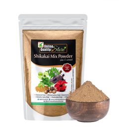 Online Quality Store Shikakai Mix Powder For Damaged Hairs - 400 g-26