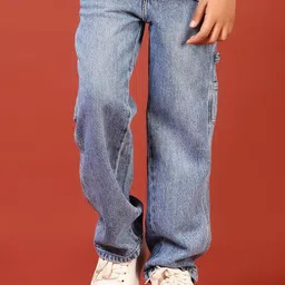 V-Mart Boys Regular Fit Mid-Rise Light Fade Jeans-image-97