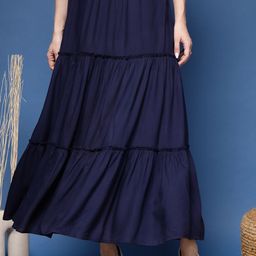 DAEVISH Tiered Maxi Skirts-image-0