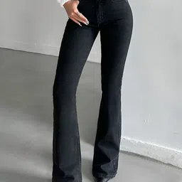 THIRD QUADRANT Women Comfort Bootcut High-Rise Jeans-image-14