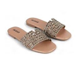 IKAGI Women Open Toe Flats-image-26