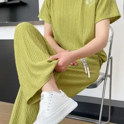Lugo Women Solid Co-ord Set-image-21