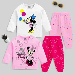 Disney By Miss and Chief Girls Printed T-shirt-44